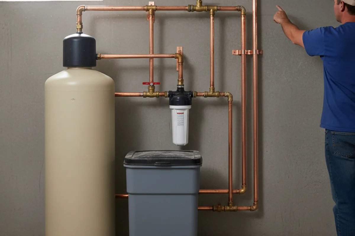 Whole-house water treatment system installed in Lacombe